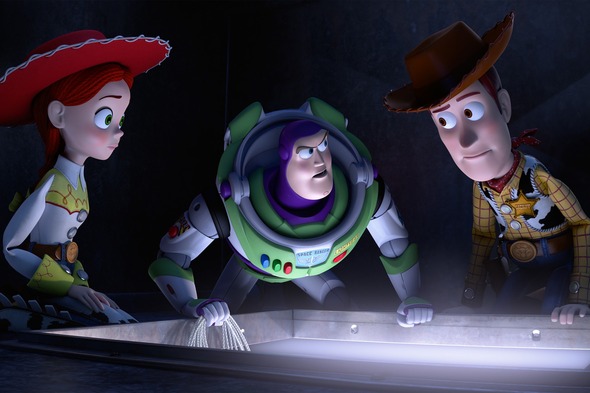  Toy Story : Tim Allen, Tom Hanks, Annie Potts, John