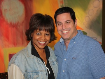 Diann Burns and nextTV record at BAM!