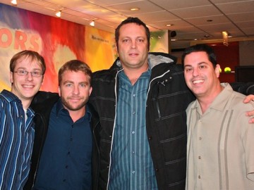 Vince Vaughn and Peter Billingsley retreat to BAM Studios.