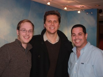 «BACHELORETTE» STAR HAYES MACARTHUR RECORDS AT BAM!