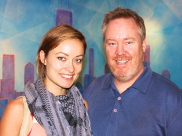 Olivia Wilde records “The Words” at BAM!