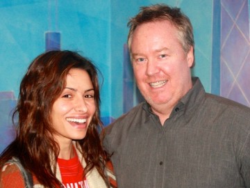 Actress Sarah Shahi goes undercover at BAM!