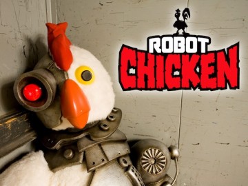 Gillian Anderson Gets Silly at BAM with «Robot Chicken»!