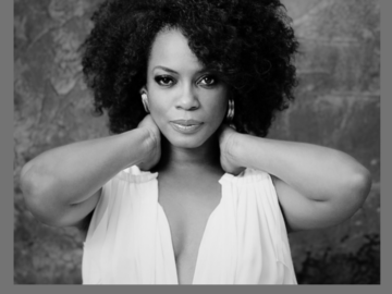Aunjanue Ellis records voiceover at BAM!