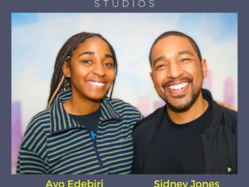 Actress Ayo Edebiri records at BAM!