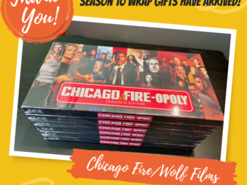 Chicago Fire’s wrap gifts have arrived!
