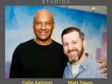 Colin Salmon records at BAM!