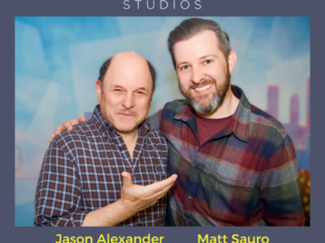 Jason Alexander Records ADR at BAM!