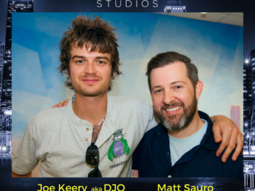 Joe Keery (aka Djo) Records ADR at BAM!