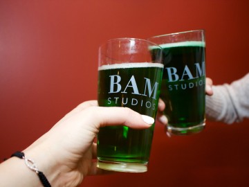 BAM Goes Green for St. Patty’s Day!