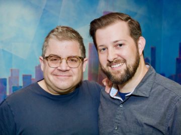 Patton Oswalt records VO at BAM for Syfy’s «HAPPY»!