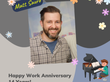 It’s Matt Sauro’s 14 Year Anniversary at BAM!