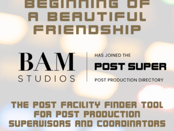 BAM Joins Post Super international directory!
