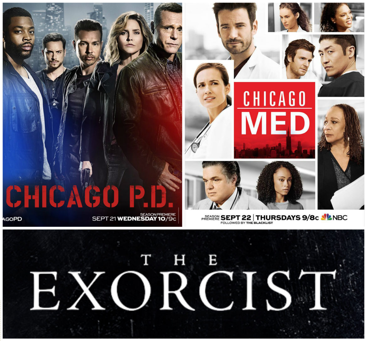 Premieres this week: "Chicago P.D.", "Chicago Med", & "The Exorcist"!