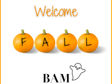 Welcome Fall!